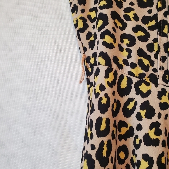Nanette Lepore Beige Leopard Dress - Picture 3 of 5
